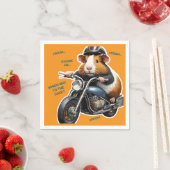 Bestemmingstaart, Guinee Pig Verjaardag Servet (Insitu)