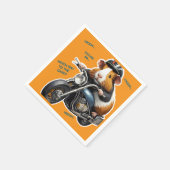 Bestemmingstaart, Guinee Pig Verjaardag Servet (Hoek)