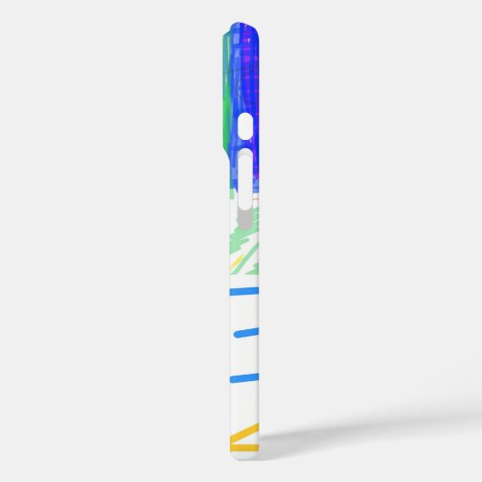 Bestemmingsvakantie feestelijk Abstract Case-Mate iPhone Case (Achterkant / Links)