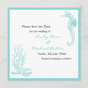 Bestemmingsweddenschap Sla de datum op Save The Date