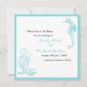 Bestemmingsweddenschap Sla de datum op Save The Date (Voorkant)