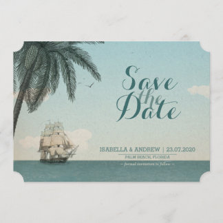 Bestemmingsweddenschap Sla de datum op Save The Date