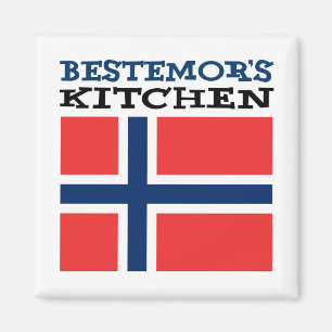 Bestemor's Kitchen Noors grootmoeder Magnet