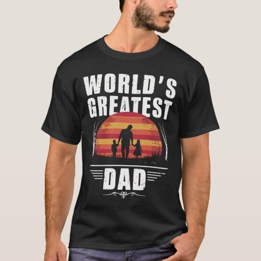 Bester Papa der Welt T-shirt (Voorkant)