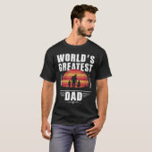 Bester Papa der Welt T-shirt (Voorkant volledig)