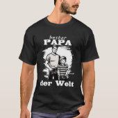 Bester Papa der Welt - Vater Sohn Design T-shirt (Voorkant)