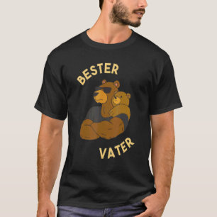 Bester Vater Papa Son Partner kijkt 1st Vader's Da T-shirt