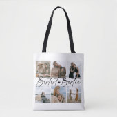 'Bestest Bestie' Friends Keepomwille Photo Collage Tote Bag (Voorkant)