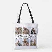 'Bestest Bestie' Friends Keepomwille Photo Collage Tote Bag (Achterkant)