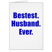 Bestest Husband Ever (Voorkant)