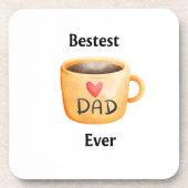 Bestest pap ooit op een bier onderzetter (Voorkant)