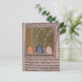 Bestiary Drie gebogen lijnen Briefkaart (Staand voorkant)