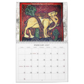 Bestiary Russisch 13e-eeuws kunst Collectie Kalender (Feb 2027)