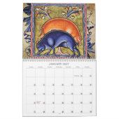 Bestiary Russisch 13e-eeuws kunst Collectie Kalender (Jan 2027)