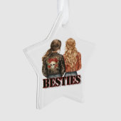Bestie Acryl Ornament (voorkant)