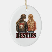 Bestie Acryl Ornament (Rechts)