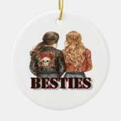 Bestie Acryl Ornament (Voorkant)