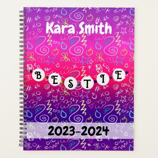 Bestie Armband - Vriendschap Design Planner (Voorkant)