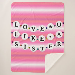 Bestie Armband - Vriendschapsontwerp (18 kralen) Sherpa Deken