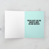 BESTIE BBF GRAPPIG SCHATTIGE MAAR PSYCHO KAART (Binnen)