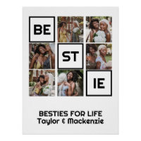 Bestie Beste Vrienden 6 Foto's en Persoonlijke Tek