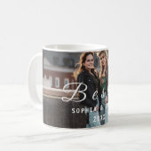 Bestie Collage Mug – Custom Photos, Names & Year Koffiemok (Voorkant links)