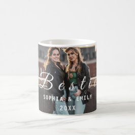 Bestie Collage Mug – Custom Photos, Names & Year Koffiemok