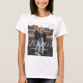 Bestie Collage T-Shirt – Names & Year Custom Tee (Voorkant)