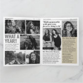 Bestie Custom Birthday Magazine Wenskaart Kaart (Binnen)