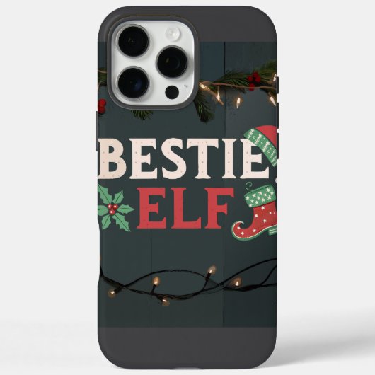 BESTIE ELF Kerstthema Case-Mate iPhone Case (Achterkant)