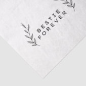 Bestie Forever Tissue Paper Tissuepapier (Detail)
