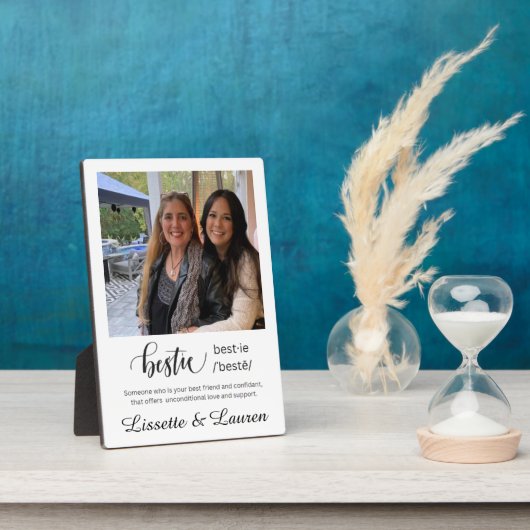 BESTIE FOTOPLAQUE FOTOPLAAT (Zijkant)