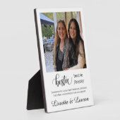 BESTIE FOTOPLAQUE FOTOPLAAT (Zijkant)
