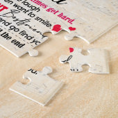 Bestie Gifts | Brief aan mijn dochter Hartelijk da Legpuzzel (Zijkant)