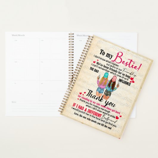 Bestie Gifts | Brief aan mijn dochter Hartelijk da Planner (Display)