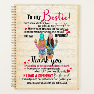 Bestie Gifts   Brief aan mijn dochter Hartelijk da Planner