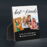 Bestie Gifts Specialized Photo Collage BFF-cadeaus Fotoplaat<br><div class="desc">Bestie Gifts Specialized Photo Collage BFF-cadeaus</div>