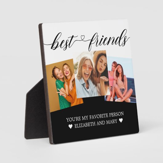 Bestie Gifts Specialized Photo Collage BFF-cadeaus Fotoplaat (Voorkant)