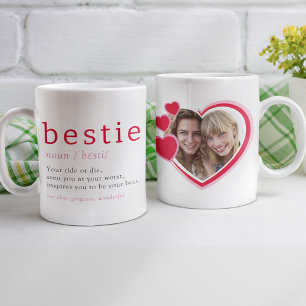 Bestie Heart Foto Best Friends Forever Koffiemok