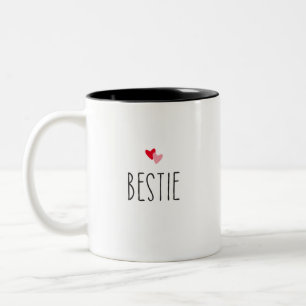 Bestie Moderne Aangepaste kleurenfoto Bestie Tweekleurige Koffiemok