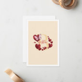 Bestie Notitiekaartje (Voorkant / Achterkant in situ)