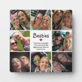 Bestie Photo Collage | Tarief Fotoplaat (Voorkant)