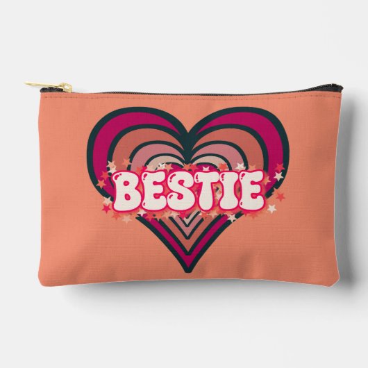 Bestie Retro Groove Hartzakken Etui (Voorkant)