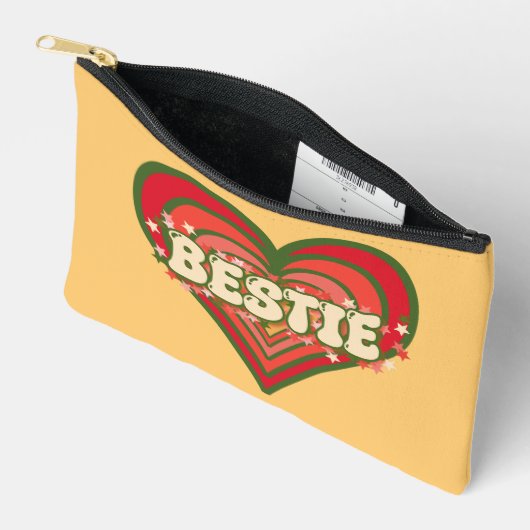 Bestie Retro Love Hartzakken Etui (Open)
