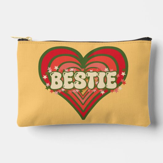 Bestie Retro Love Hartzakken Etui (Voorkant)