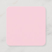 Bestie schattige vriendschapsarmband roze Valentij Informatiekaartje (Achterkant)