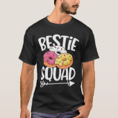 Bestie Squad Doughnut Lover T-shirt (Voorkant)