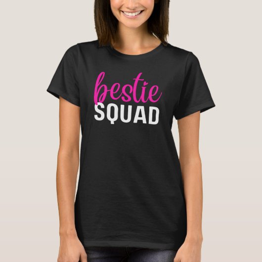 Bestie Squad Friendship T-Shirt (Voorkant)