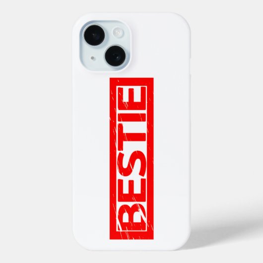 Bestie Stamp Case-Mate iPhone Case (Achterkant)