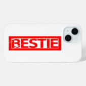 Bestie Stamp Case-Mate iPhone Case (Achterkant (horizontaal))